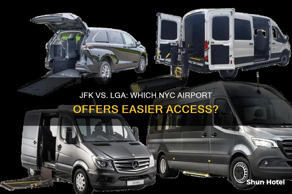 what airport is easier to get to jfk or lga