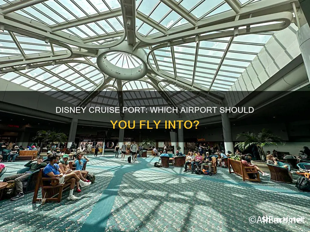 what airport is for disney cruises