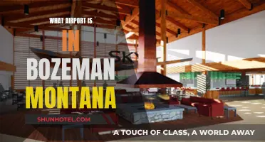 Bozeman Montana's Airport: Location and Travel Information
