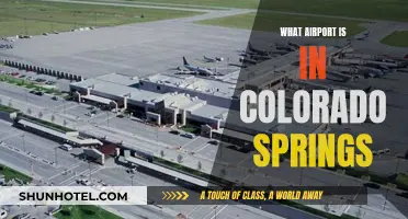 Colorado Springs Airport: Location and Travel Information