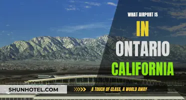 Ontario California's Airport: Location and Travel Information