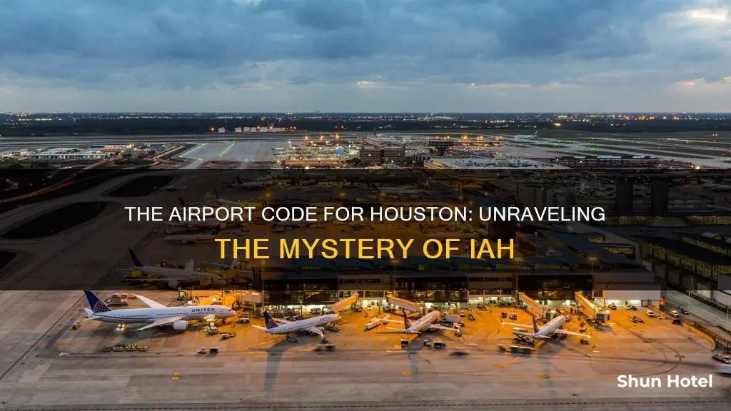 what airport is listed as iah
