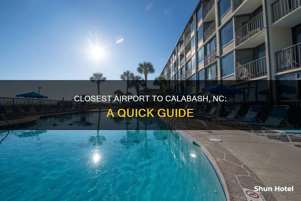 what airport is nearest calabash nc