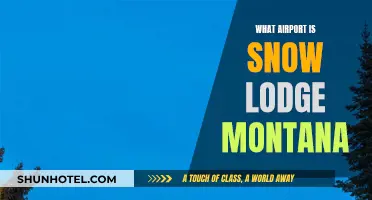 Snow Lodge, Montana: Which Airport Should You Fly Into?