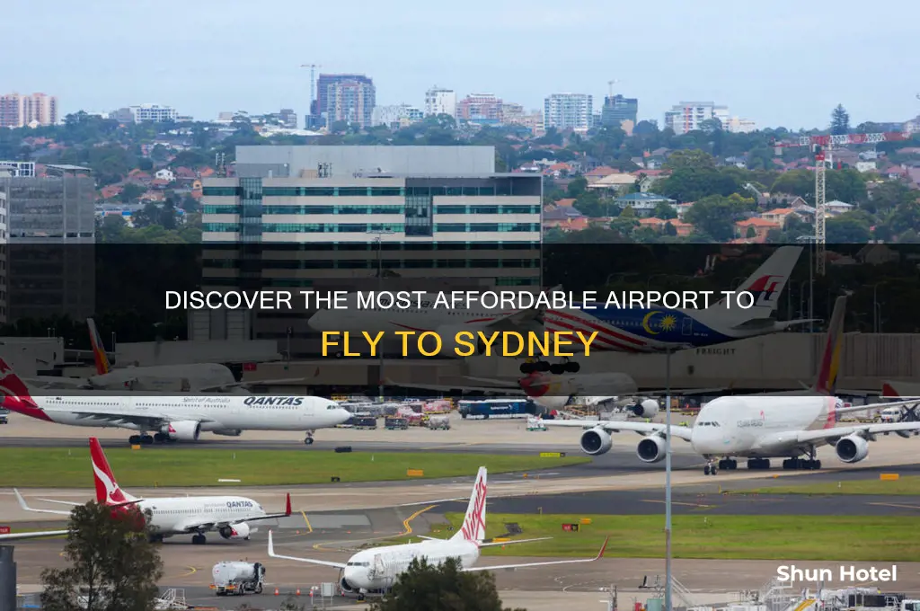 what airport is the cheapest to fly to sydney