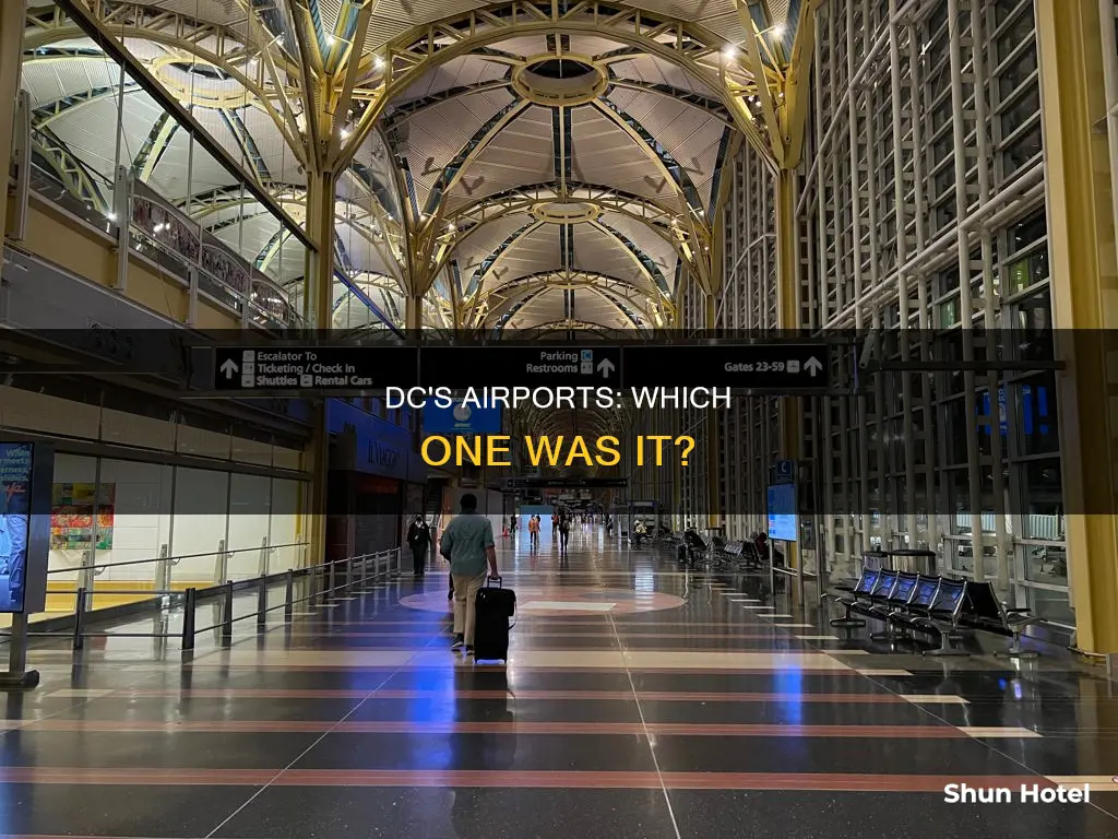 what airport is was in dc