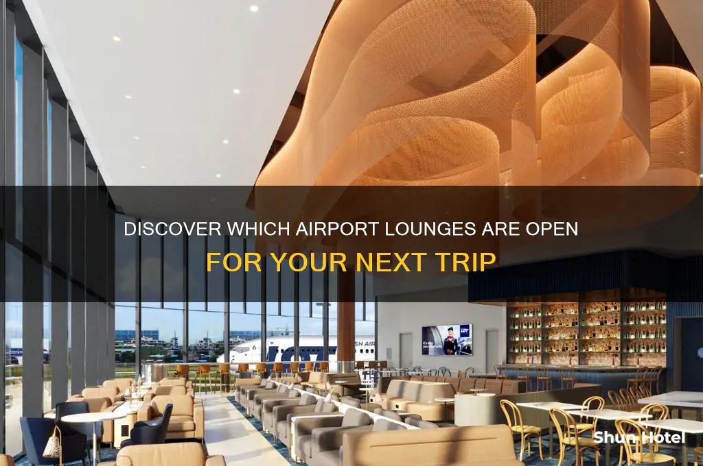 what airport lounges are open
