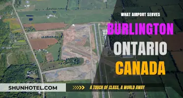 Closest Airport to Burlington, Ontario: Toronto Pearson