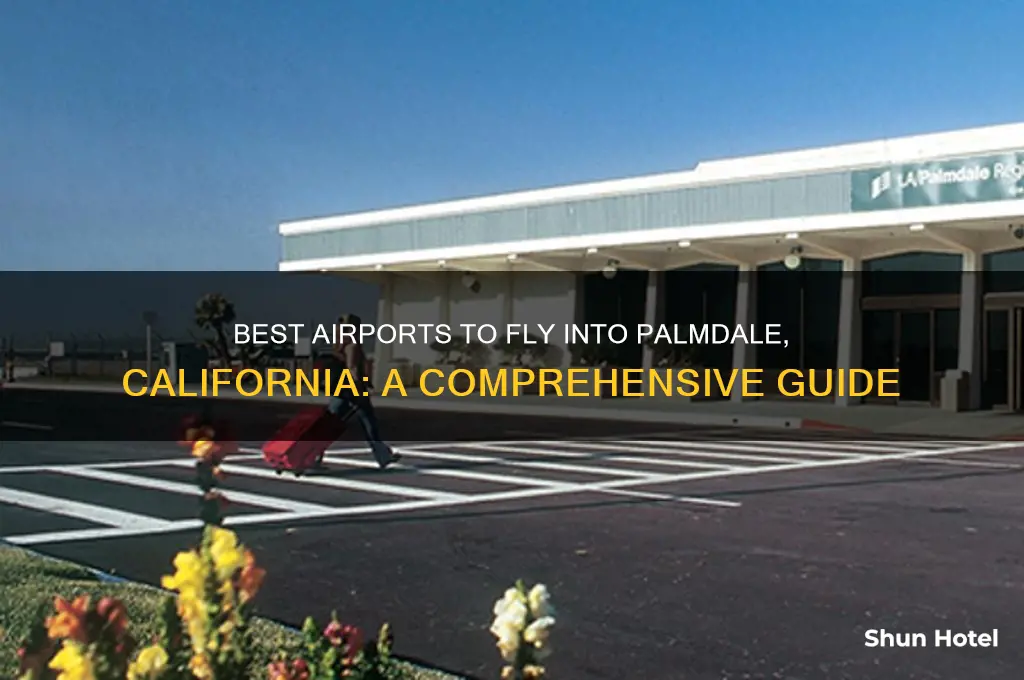 what airport should i fly for palmdale california
