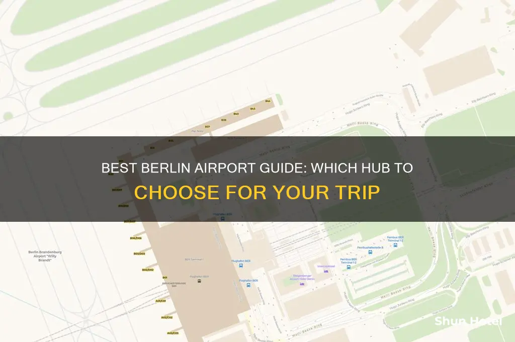 what airport should i fly into for berlin