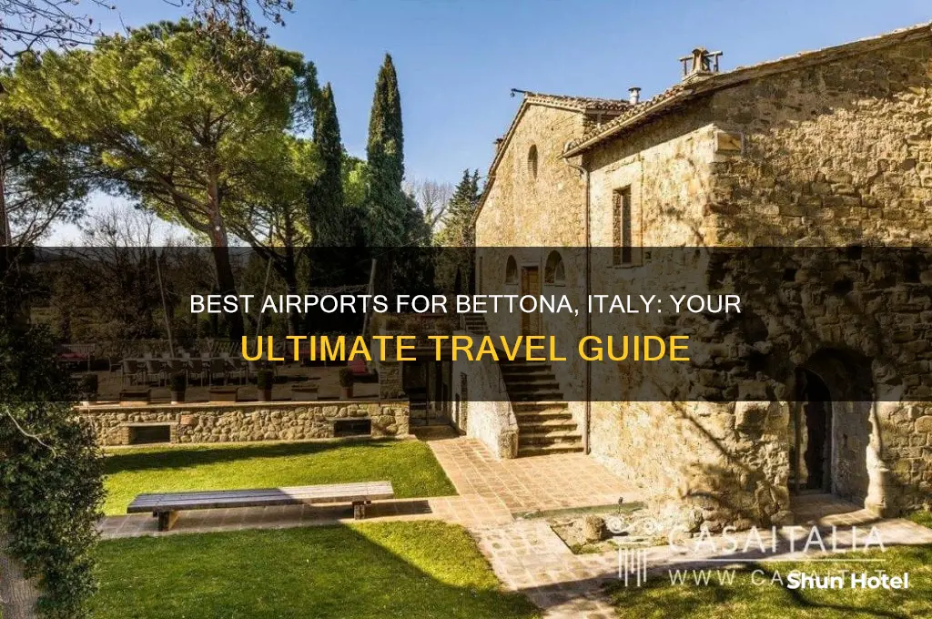 what airport should i fly into for bettona italy