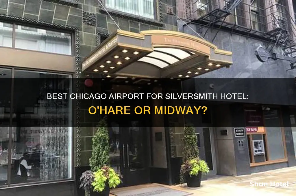 what airport should i fly into for chicago silversmith hotel