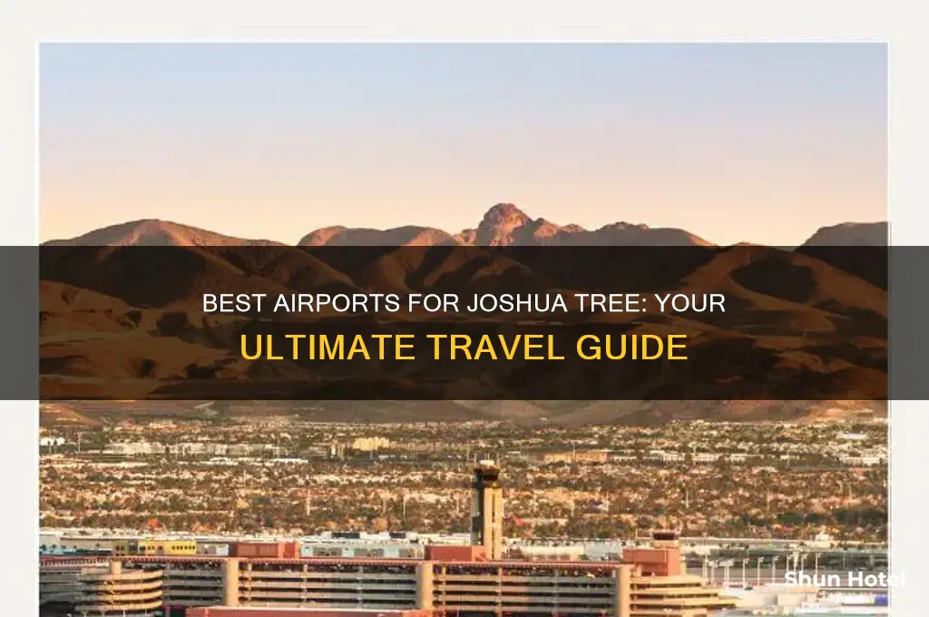 what airport should i fly into for joshua tree