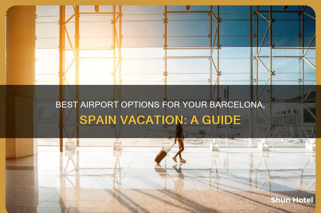 what airport should we fly into to visit barcelona spain