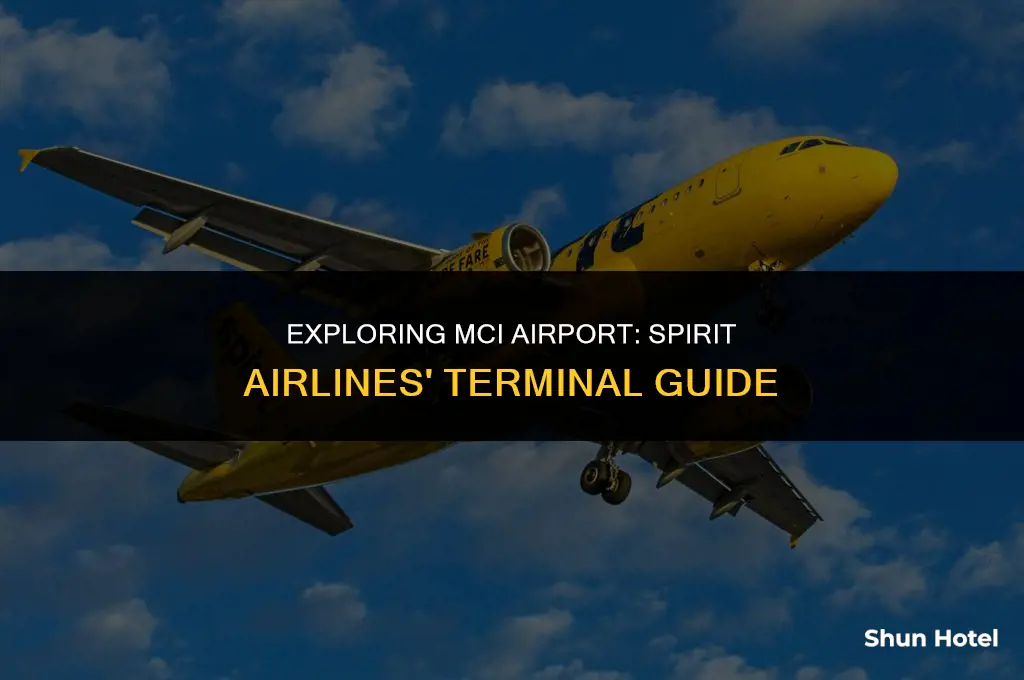 what airport terminal does spirit airlines use in mci airport