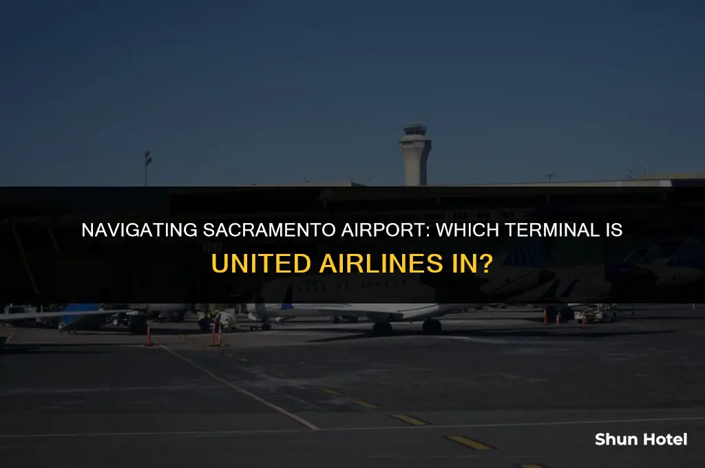 what airport terminal is united at sacramento