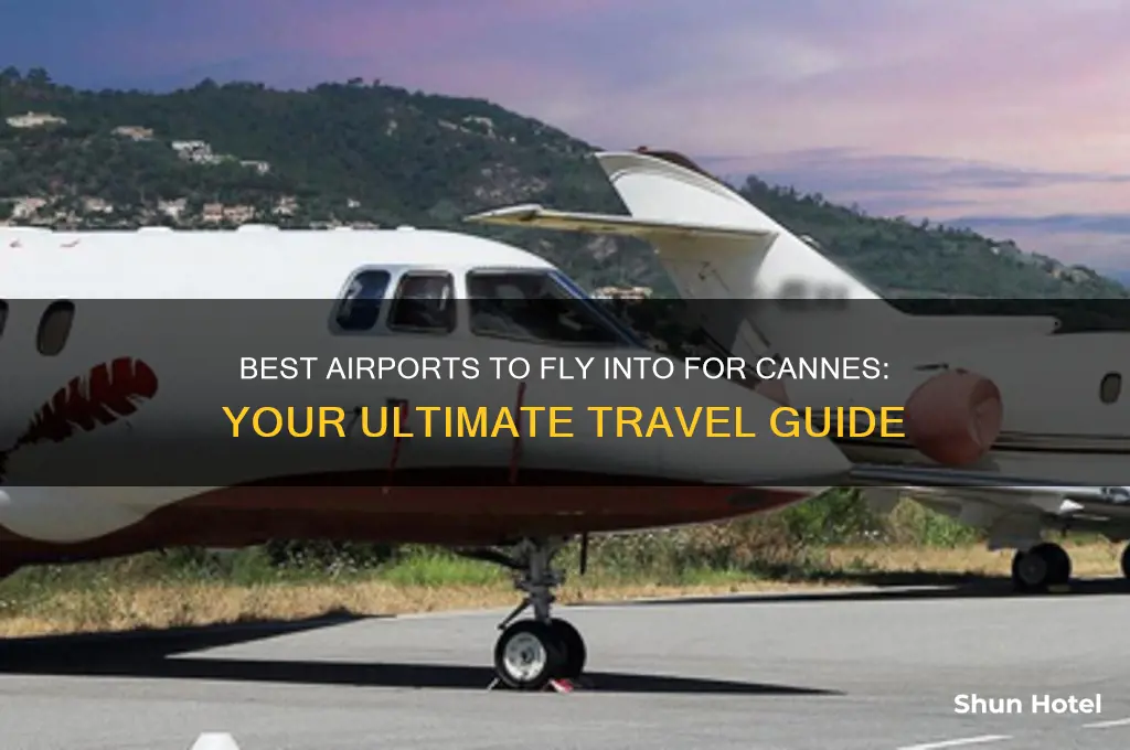 what airport to do fly into for cannes