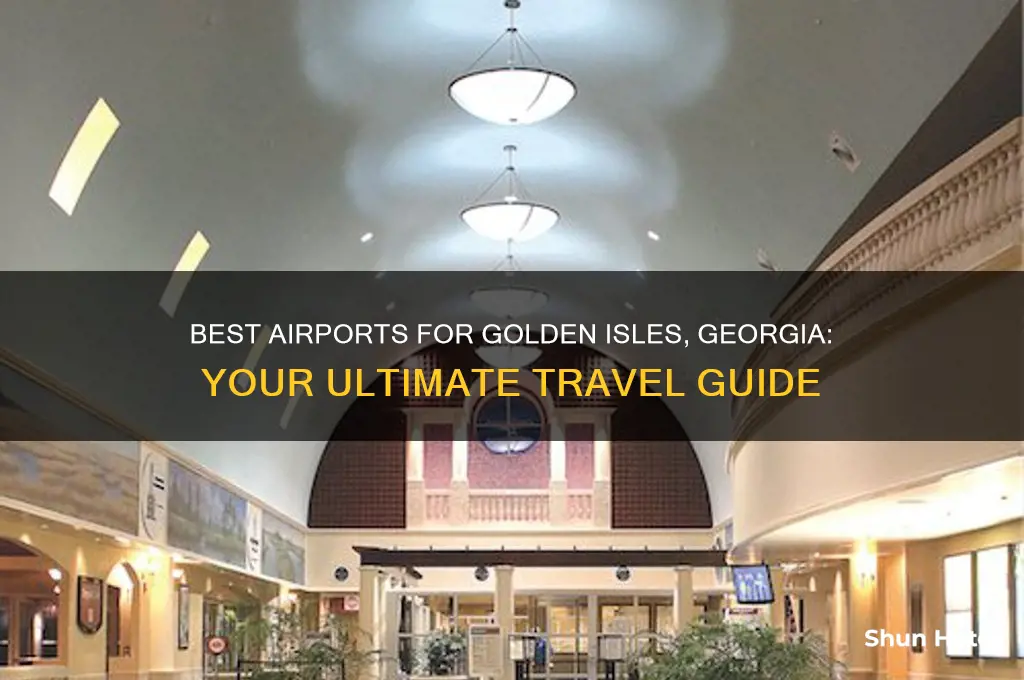 what airport to fly in to for golden isles georgia