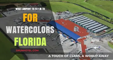 Best Airports for Flying into Watercolors, Florida: A Travel Guide