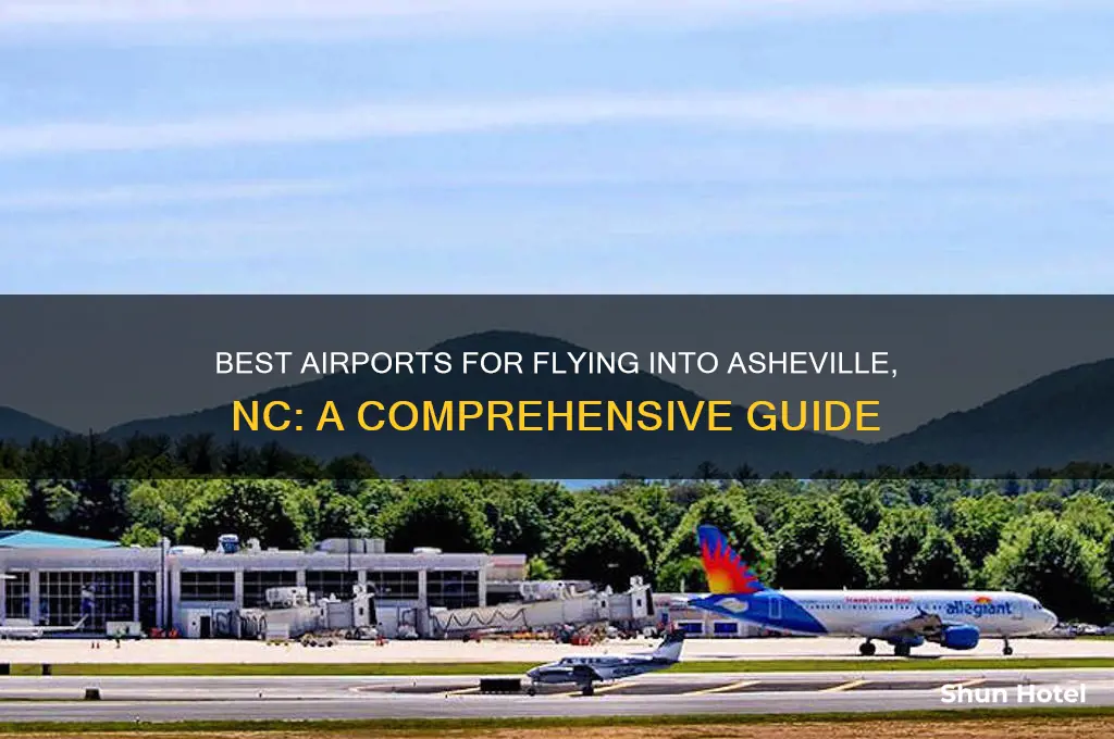 what airport to fly into asheville nc