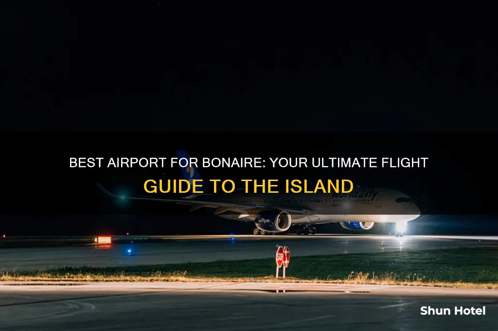 what airport to fly into bonaire
