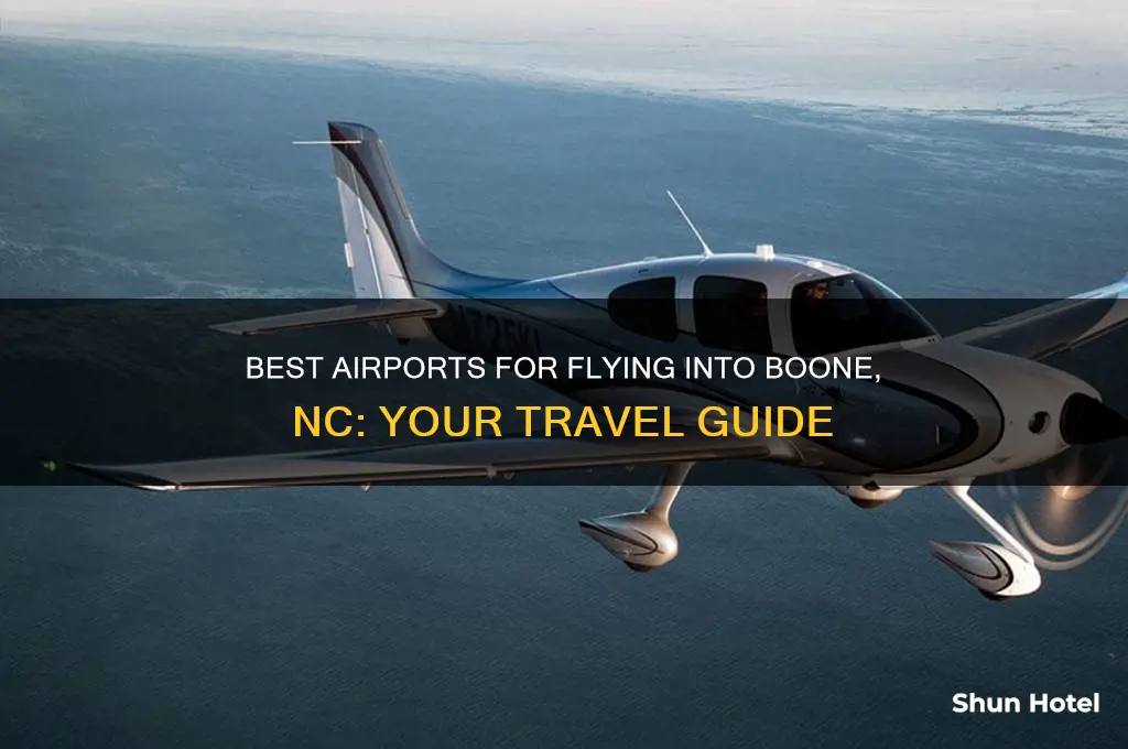 what airport to fly into boone nc