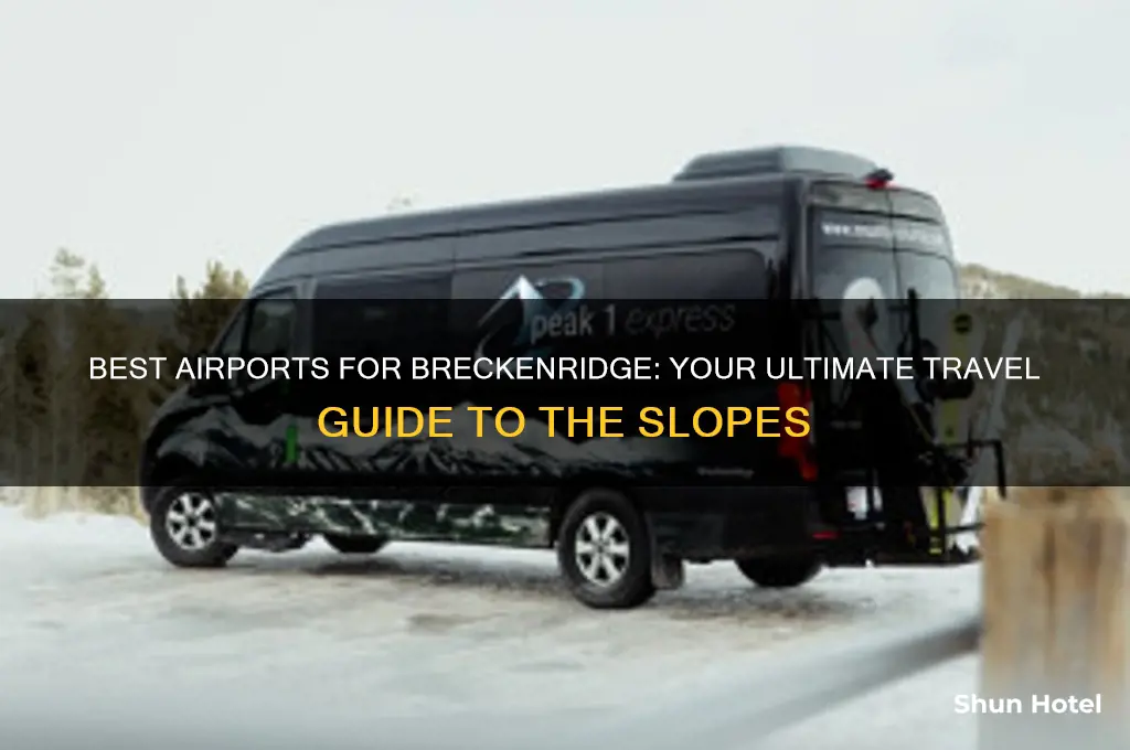 what airport to fly into breckenridge