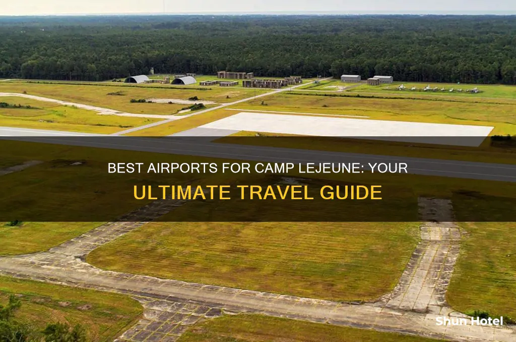 what airport to fly into camp lejeune