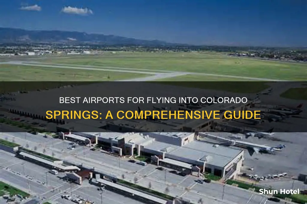 what airport to fly into colorado springs