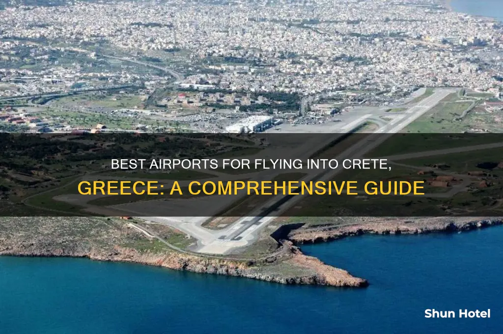 what airport to fly into crete greece