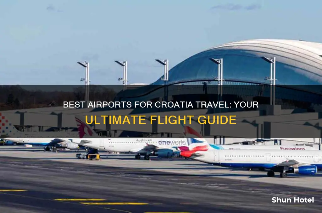 what airport to fly into croatia