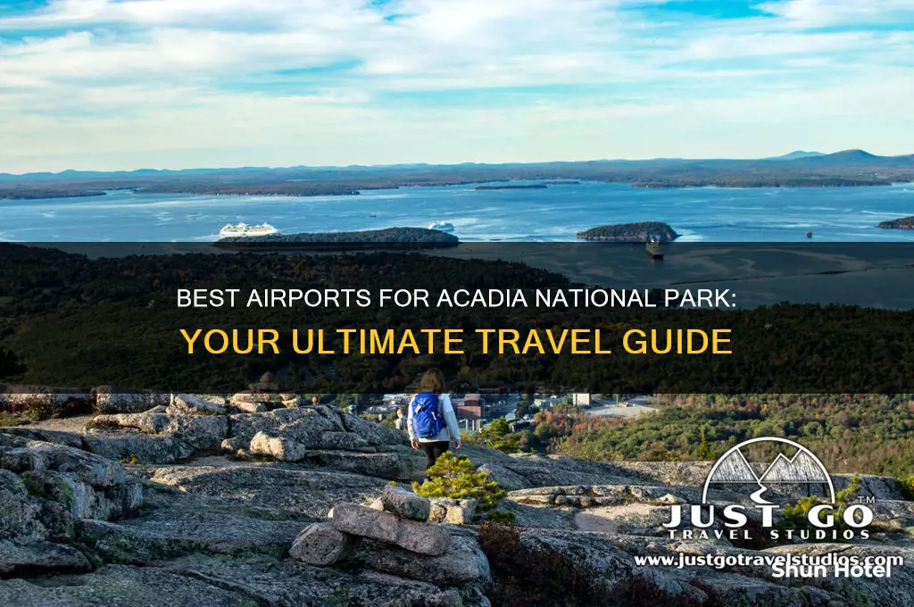 what airport to fly into for acadia national park