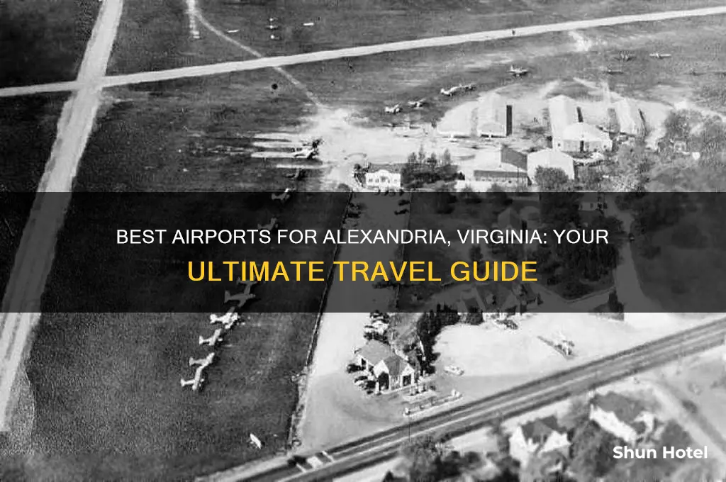 what airport to fly into for alexandria virginia