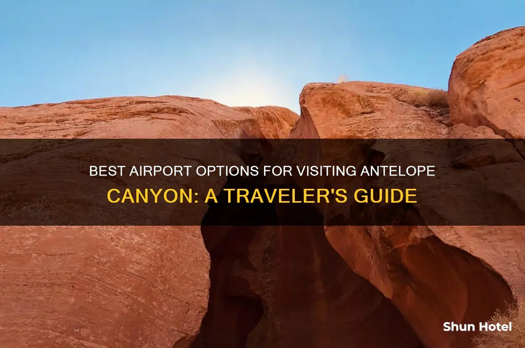 what airport to fly into for antelope canyon