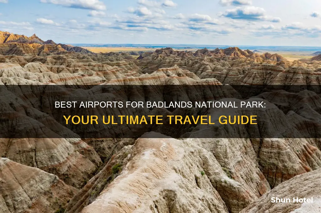 what airport to fly into for badlands national park