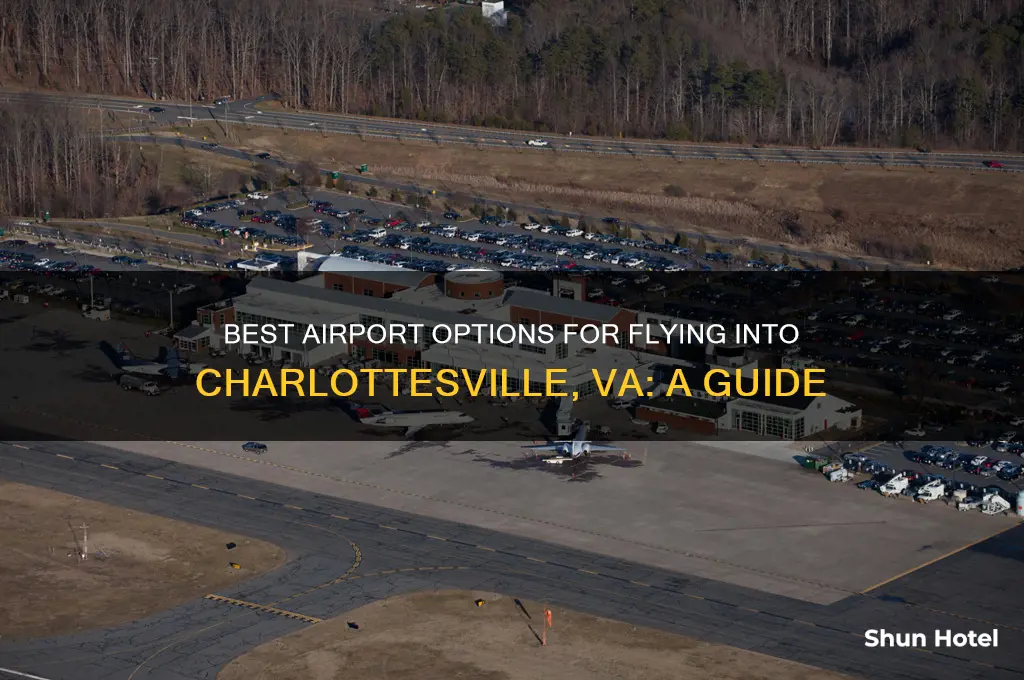 what airport to fly into for charlottesville va