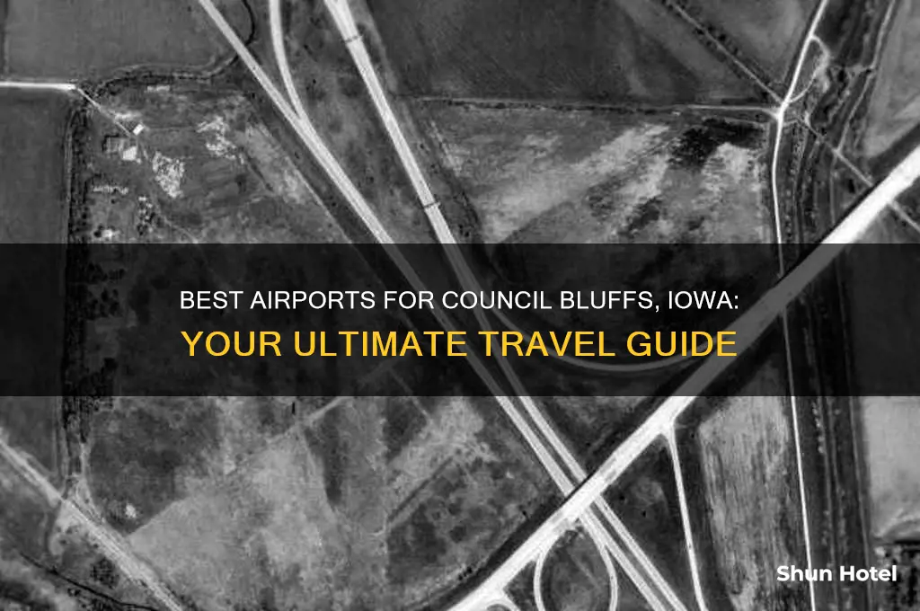 what airport to fly into for council bluffs iowa