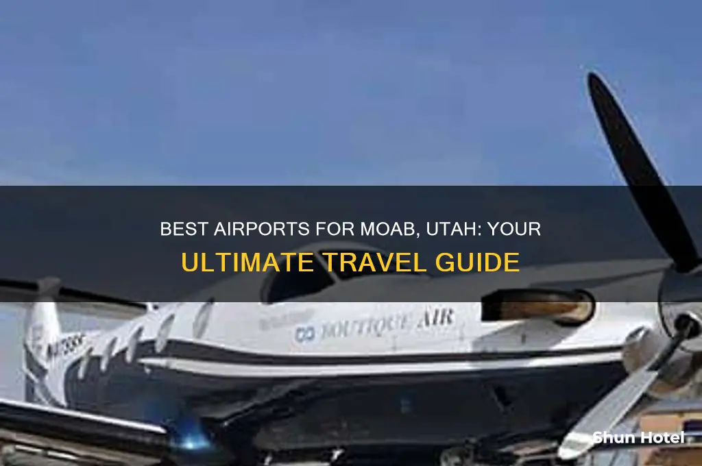 what airport to fly into for moab utah