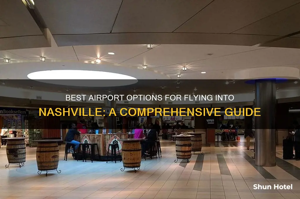 what airport to fly into for nashville