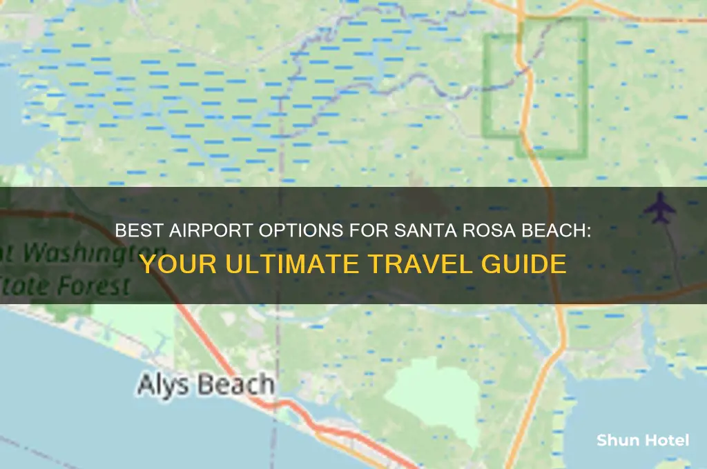 what airport to fly into for santa rosa beach