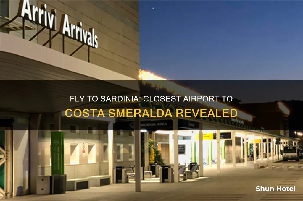 what airport to fly into for sardinia near costa smeralda