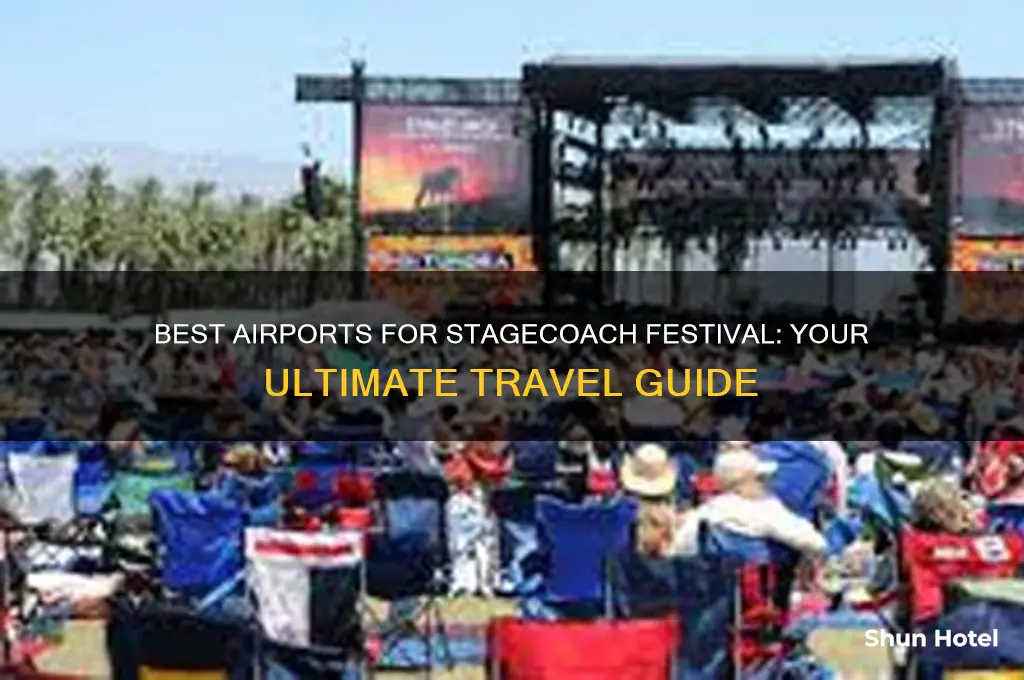 what airport to fly into for stagecoach