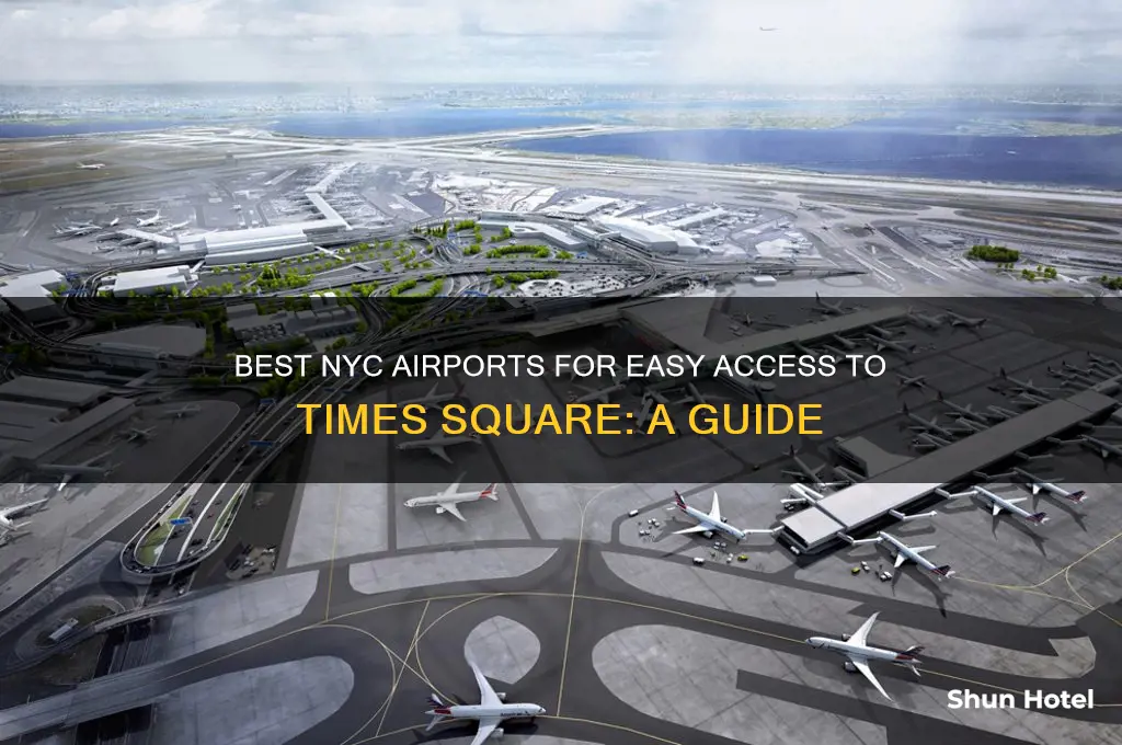 what airport to fly into for times square