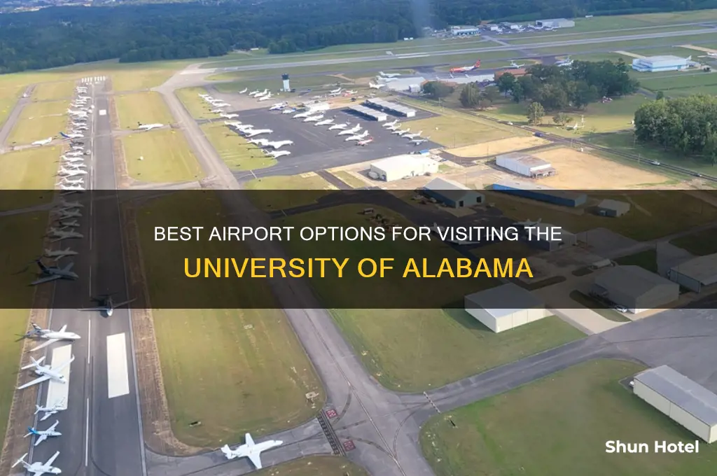 what airport to fly into for university of alabama