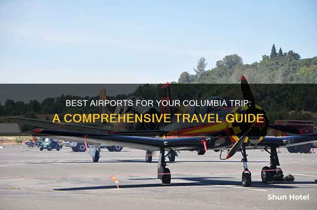 what airport to fly into in columbia