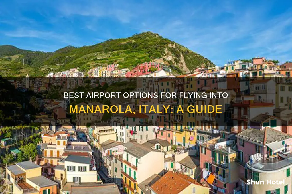 what airport to fly into manarola italy