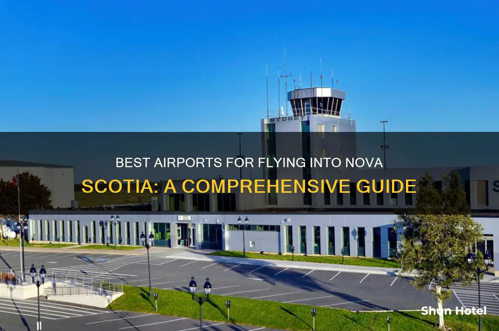 what airport to fly into nova scotia