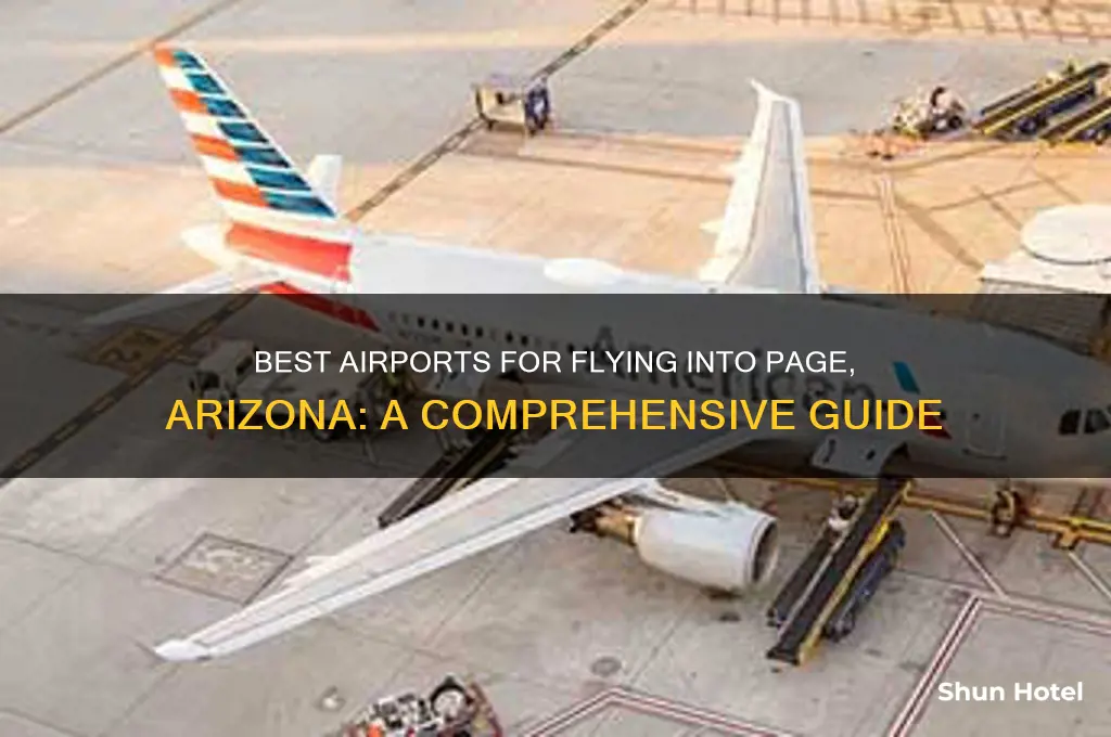 what airport to fly into page arizona