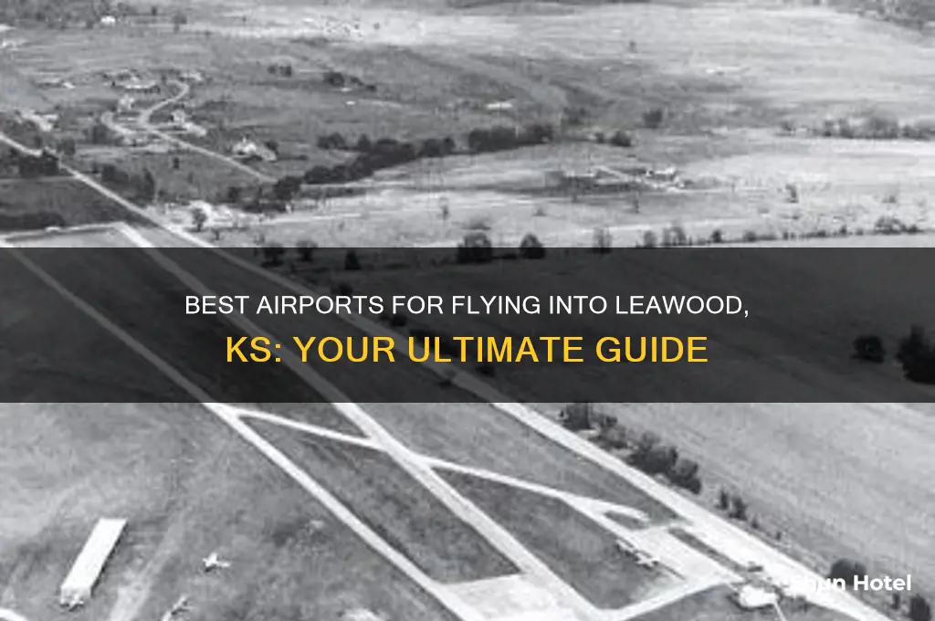 what airport to fly into to get to leewood ks