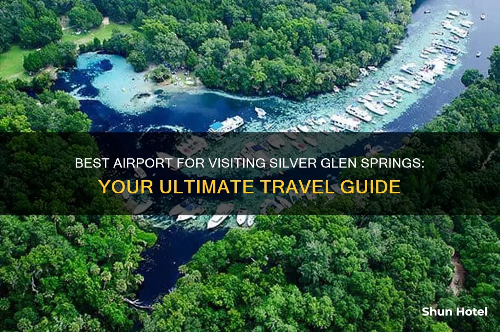 what airport to fly into to visit silver glen springs